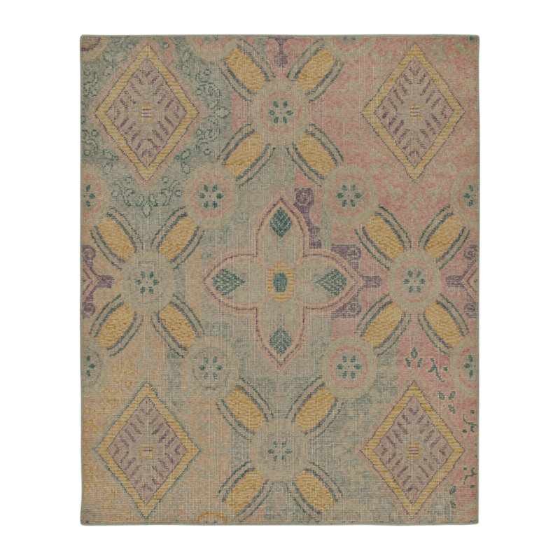 One-of-a-Kind 4' X 4'11" Hand Knotted Area Rug