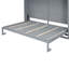 Lit escamotable mural Murphy avec tablettes supérieures et port USB
