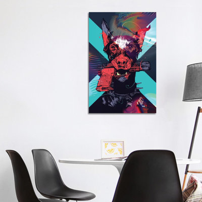 Dobergun by Nikita Abakumov - Wrapped Canvas Print