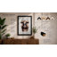 Bold Cow Portrait Modern - Framed Print-1608538253-1608538258