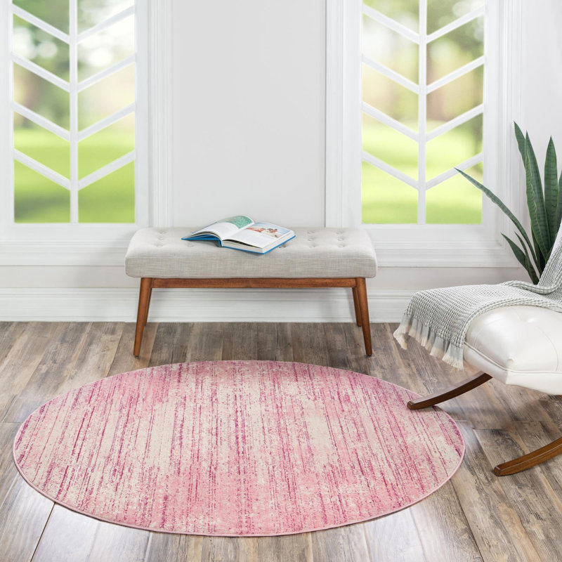Teydgha Jill Zarin Madison Avenue Uptown Rug, Round 3'1"