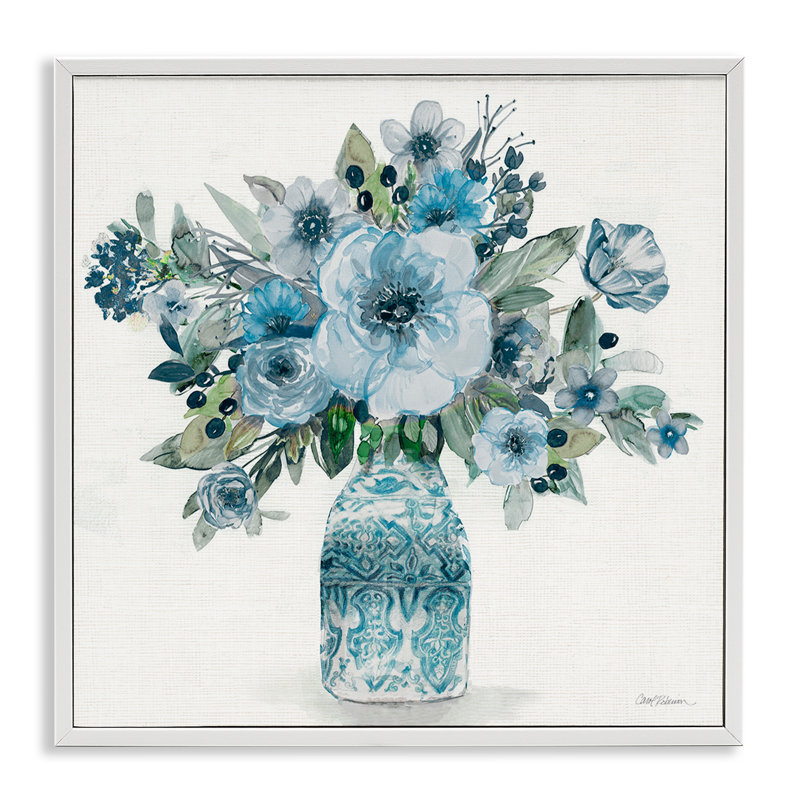 Giclée encadrée, dessin par Carol Robinson, Encadrement giclée blanc côtier, H 17 po x l 17 po