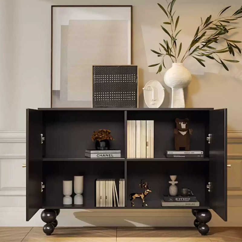 Entrance Cabinet Accent Cabinet Side Cabinet, Black
