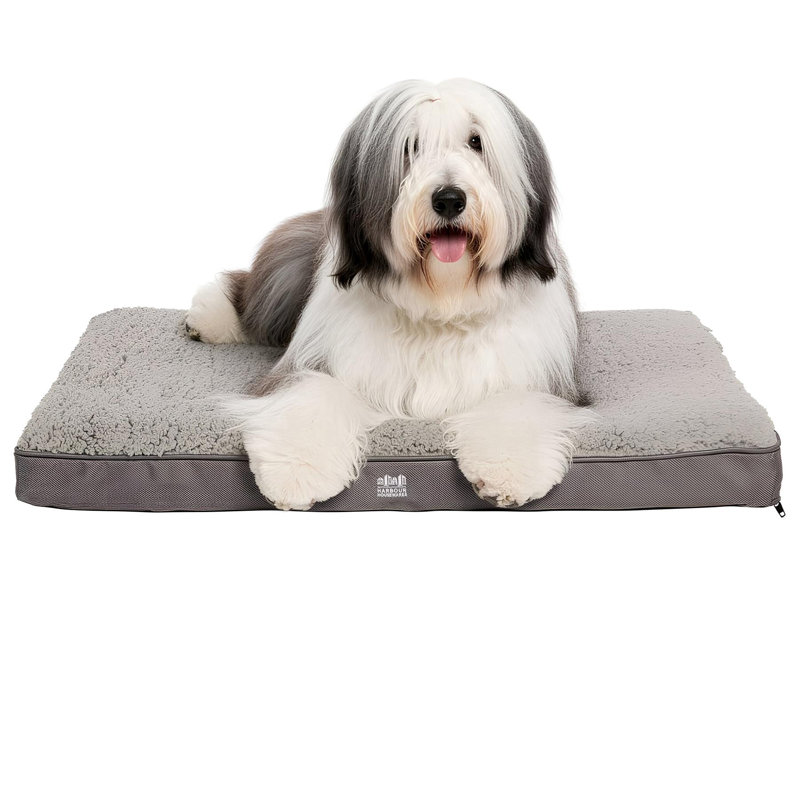 Harbour Housewares - Non-Slip Waterproof Dog Mattress, Large