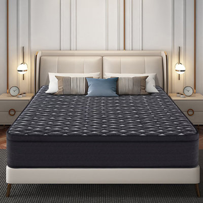 Medium Cooling Gel Meomory Foam Hybrid Mattress by Wrought Studio
