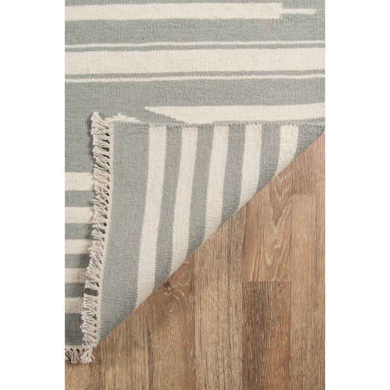 Thompson Wool Geometric Area Rug, Rectangle 7'6" x 9'6"