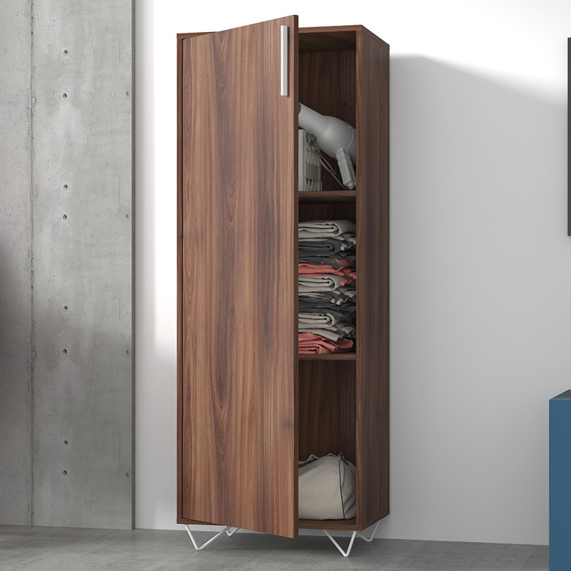 Saro 1 -Door 3 -Shelf, Oak
