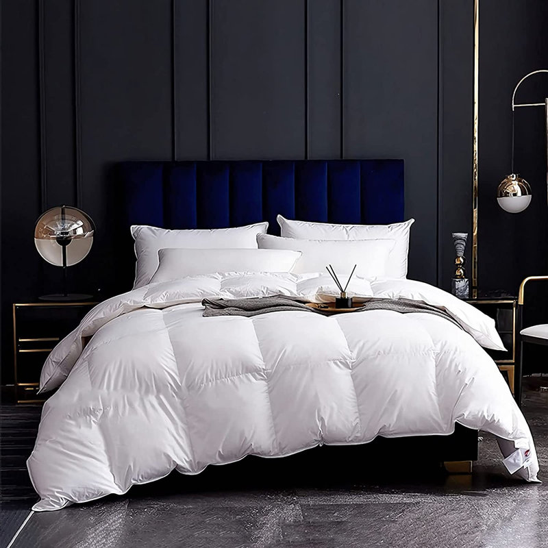  Édredon en duvet toutes saisons / housse de couette en duvet, Édredon en duvet de taille simple