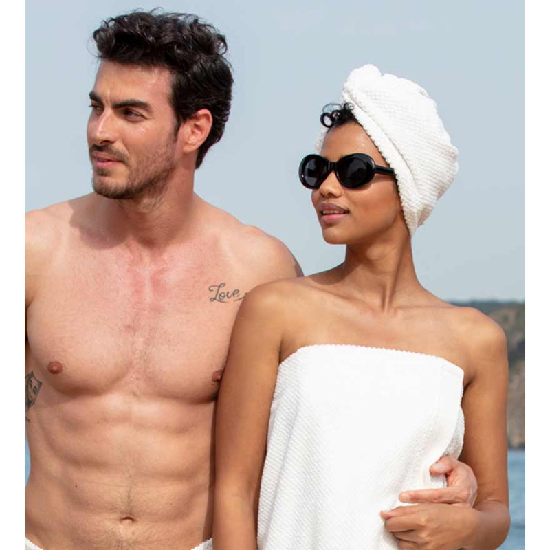 Super Plush Bath Towel, White