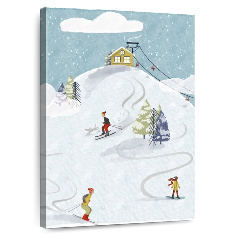 Sireci Winter Sports I, 12" H x 8" W