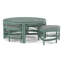 Raffles Rattan Cocktail Table with Benches-71441868-71441910