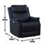 Fauteuil inclinable standard 33 po Bilon