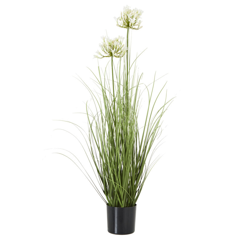 90cm Faux Plant in Pot, White