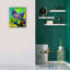 «Tilted» par Dean Russo, art mural sur toile-1175184908