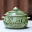 Celadon Handmade Earthenware Soup Bowl