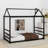 Metal House Shape Platform Bed-1689926511-1681531399