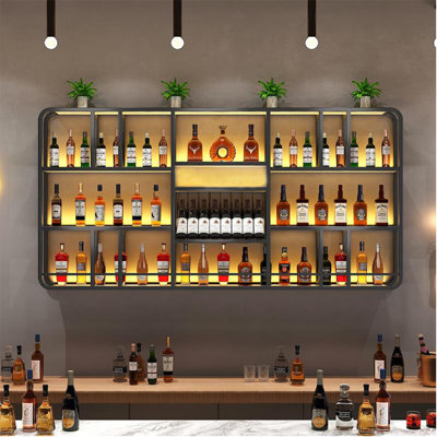 Creative Luxury Wall Mounted Wine Rack