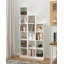 Bookcase, Tall Narrow Bookshelf, Wooden Bookcase with Open Storage Shelf, for Living Room, Home Office, Bedroom-371177497-373253972