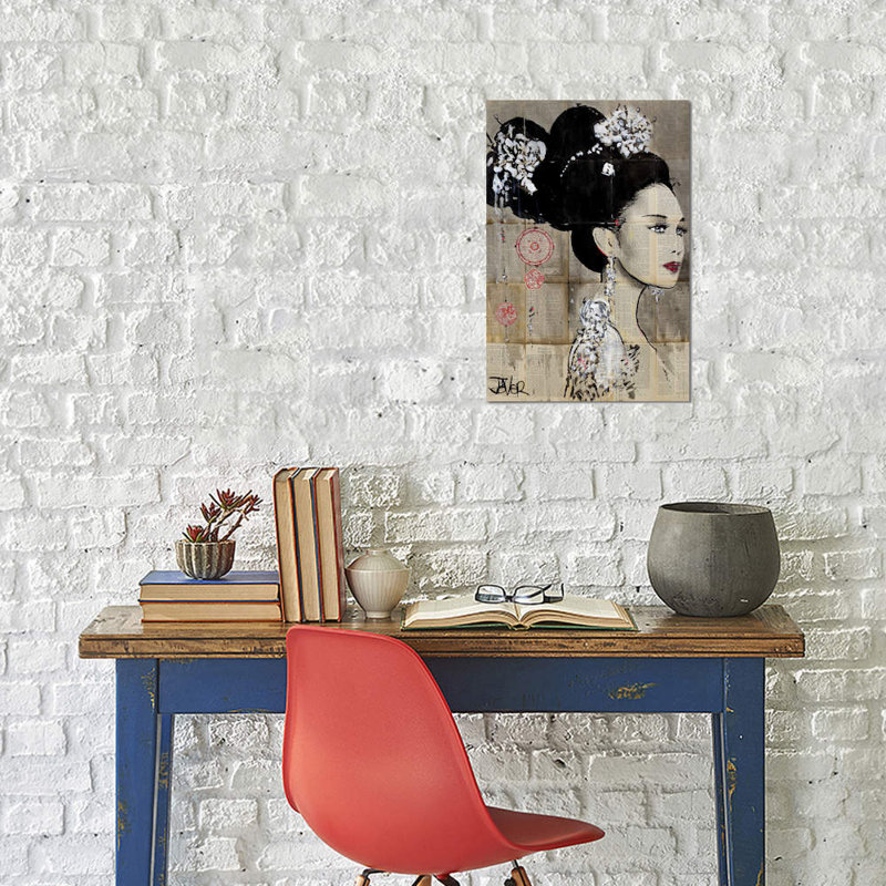 Yu by Loui Jover - Wrapped Canvas Gallery-Wrapped Canvas Giclee, 66.04 cm H x 45.72 cm W x 1.91 cm D
