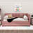 Upholstered Daybed with Trundle Sofa Bed Frame-96415328-113140168