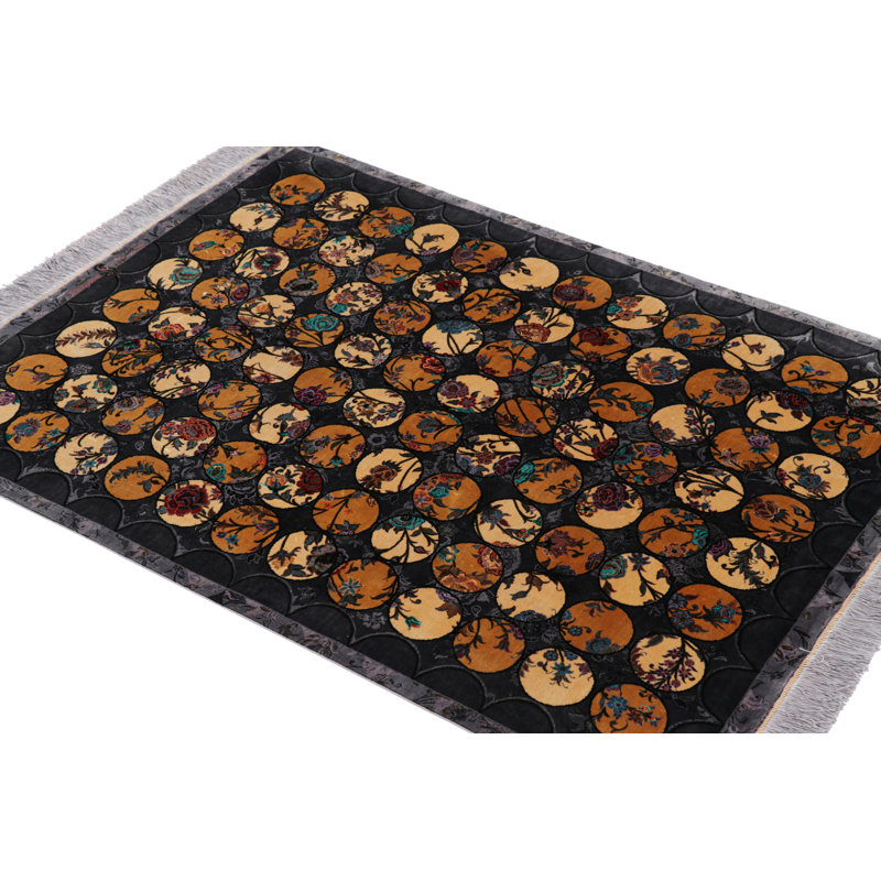 Modern Classic One-of-a-Kind 4'9" X 6'4" Hand Knotted Area Rug