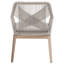 Chaise de patio avec coussin Mitali-56582432
