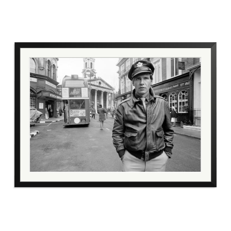 Harrison Ford, Black, 27" H x 38" W