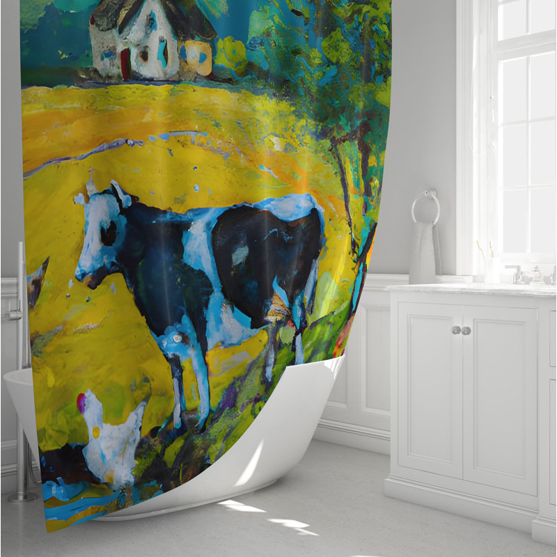 Elevado Shower Curtain, 72" H x 70" W