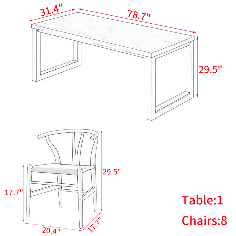 Damiean, 29.5"H x 35.4"L x 78.7"W