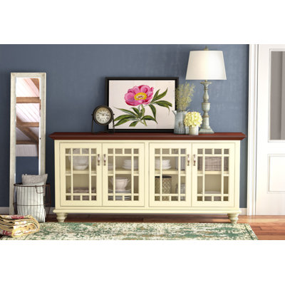 Colefax Unfinished TV Stand for TVs up to 88"