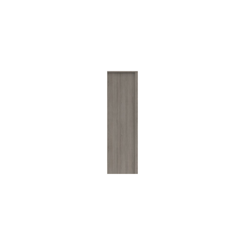 Colville 2 Door Manufactured Wood Wardrobe, Grey Oak/Graphite Gloss