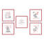 Chairs. Set Of 5 by Jeff Jackson-91548449-91721978