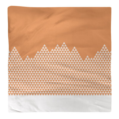 Serviette de coton à motif mountain