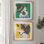 Llama Gentleman - 2 Piece Single Picture Frame Print