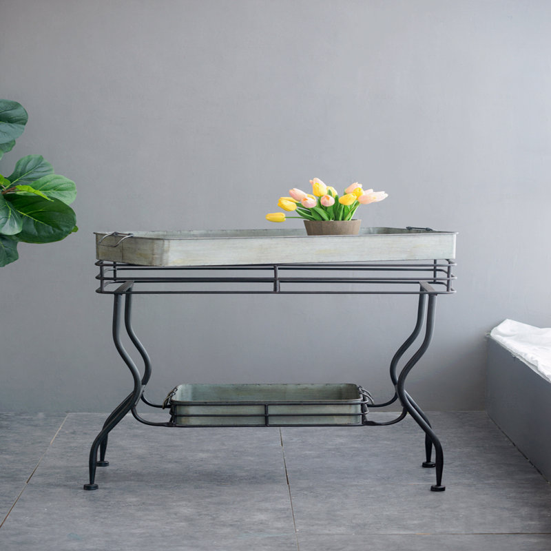 Tray Table Patio Accent Table