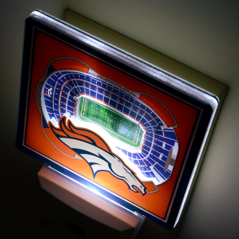NFL Denver Broncos Stadium View Night Light