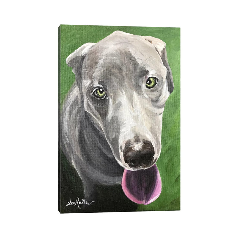 Great Dane - Wrapped Canvas Print, 20.32 cm H x 30.48 cm W