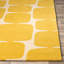 Scion Hand Tufted Wool Geometric Area Rug in Mustard/Cream-733072802