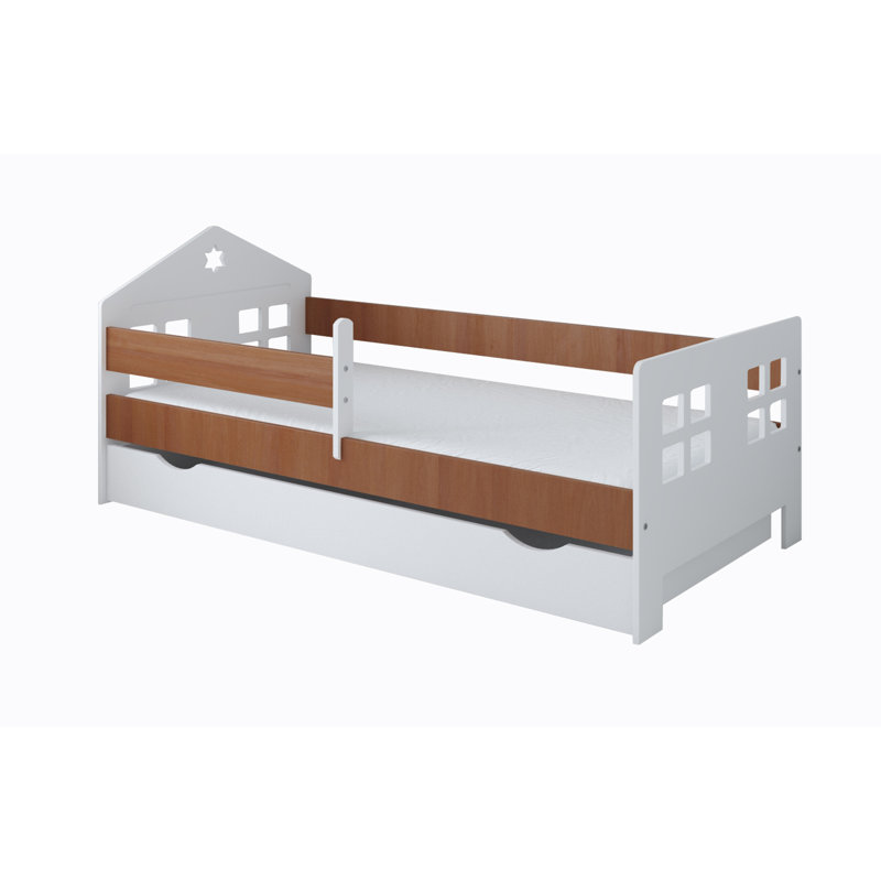 Cabin Bed with Storage Included, Alder, Toddler (70 x 140cm)