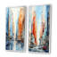 «Skyscrapers Urban Heights», 2 pièces-1535142445-1535142446