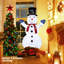 Décoration de Noël bonhomme de neige éclairée de 6 pi Jaicie