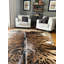 Tapis en peau de vache Brindle