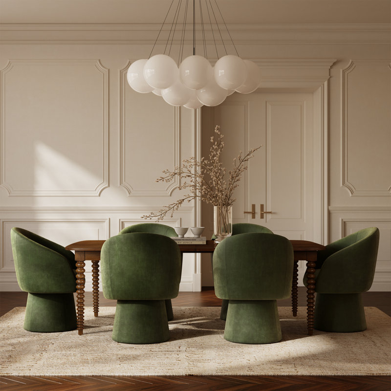 Table de salle à manger extensible en bois de 90 po à 112 po Torno (peut accueillir de 6 à 8 personnes, extensible jusqu'à 8 à 10)