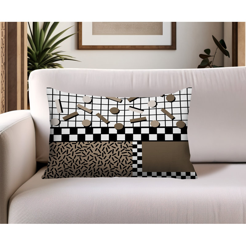 Coussin lombaire intérieur / extérieur Lumo, Rectangle H 18 po x l 25 po