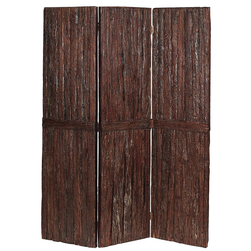 Cloison pliante 3 panneaux Amir, 84" H x 72" L x 2" D