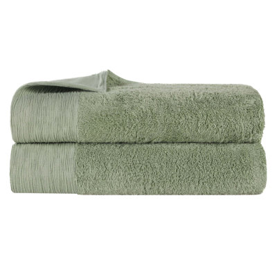 Ensemble de serviettes en rayonne de bambou et en coton mélangé hypoallergénique
