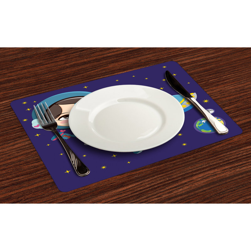 Polyester Patterned Rectangle Placemat