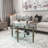 Transparent Oval Glass Coffee Table-126257063-126257064
