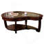 Table basse, cerisier foncé 1pc