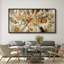 «Warm Toned Feast Celebration», très grande image, impression sur toile encadrée-120284251-120284252
